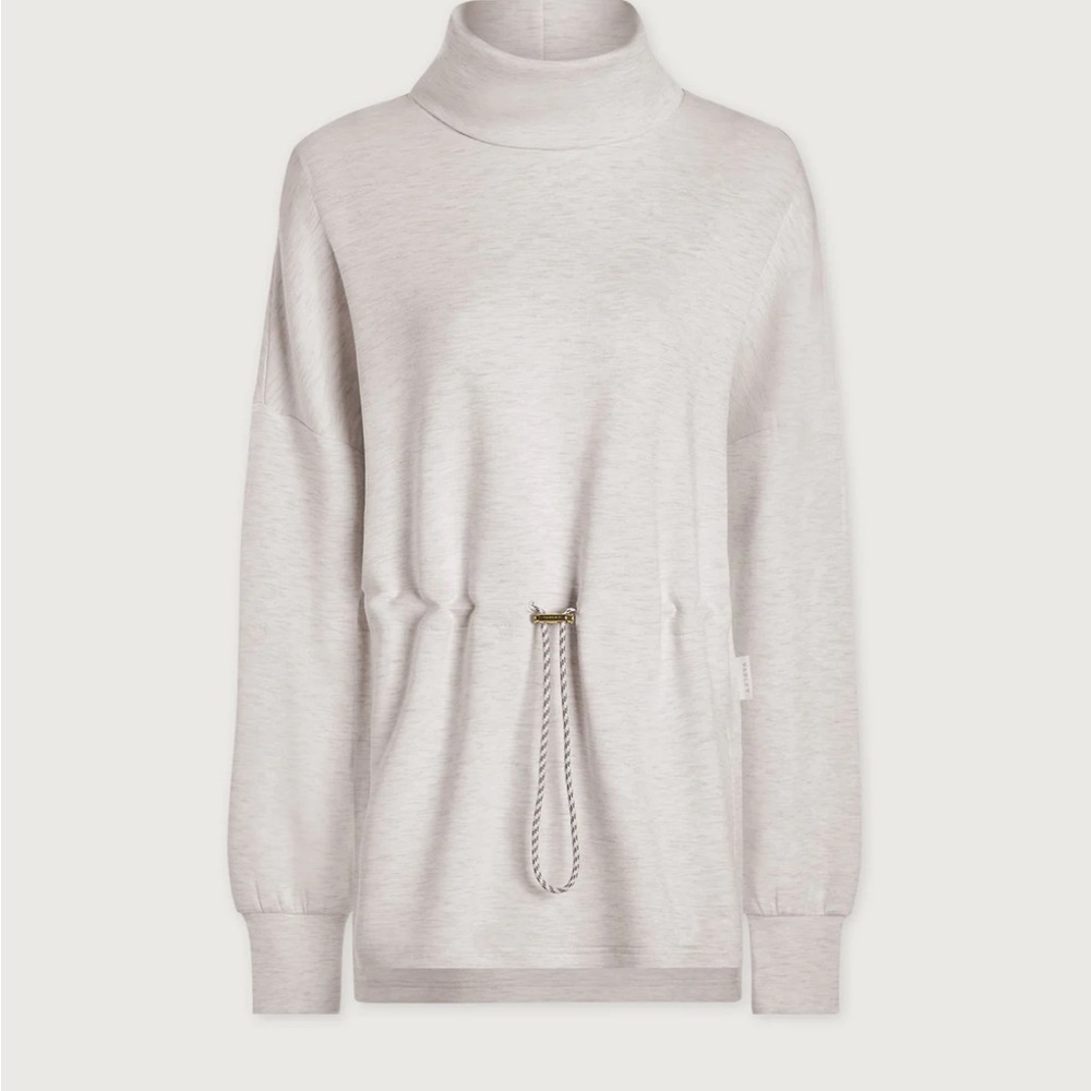 Varley Freya Sweatshirt in Ivory Marl